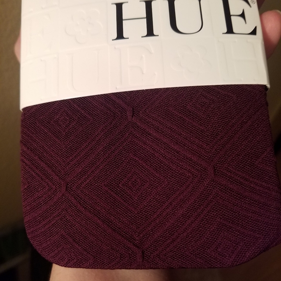 HUE Stockings Snake Skin Ribbed 5 pairs sz. 3 M/L - Picture 9 of 16